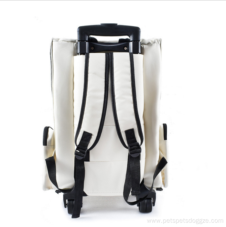 Outdoor small and medium dog multi-functional backpack