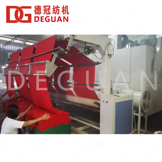 High-Temperature Heat Setting Machine with Chains for Tubular Chemical Knitted Fabric (180°C)