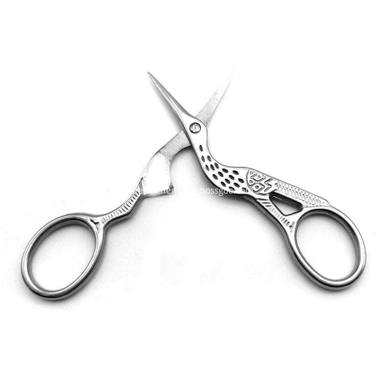 Stainless Steel Eyebrow Scissors