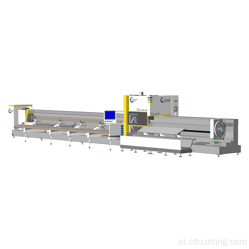 Máquina de corte a laser automática para serviço pesado