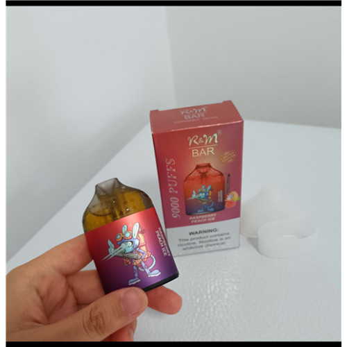 R&amp;M Bar bateu no kit de vape descartável de 9k Puffs