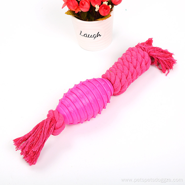 Cotton Knot Rope Bite Resistance Dog Chew Toy