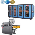 Medium frequency electric induction melting gold machine