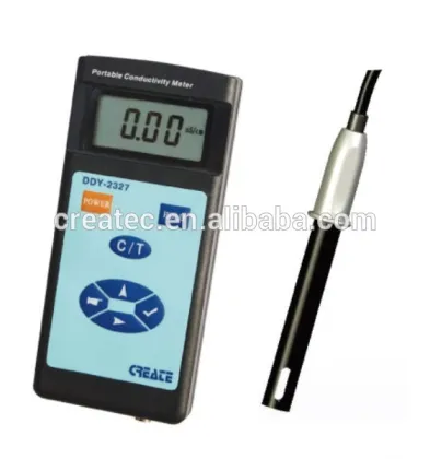 Handheld conductivity meter/ digital portable conductivity meter/water conductivity tester with CE/conductivity instrument