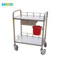 Wholesale Hospital Furniture Stainless Steel Medical Treatment Trolley Instrument Trolley