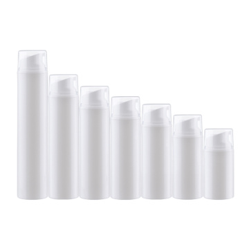 wholesale 1oz 2oz 7oz plastic pp empty airless pump empty cosmetic bottles for man face cream