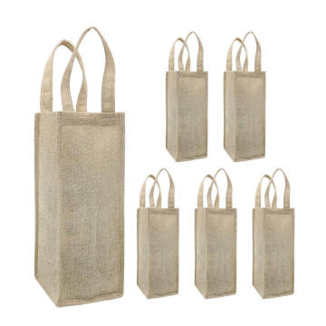 Jute Wine Bag With Durable Handle