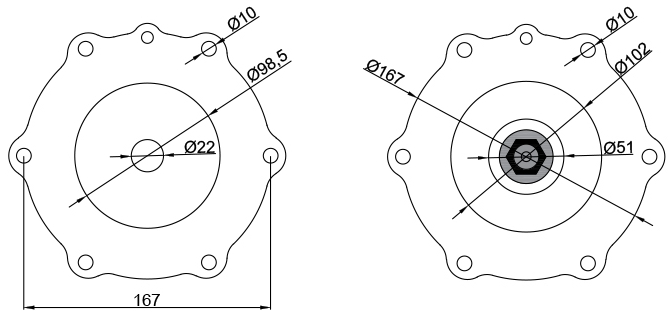 Repair Kit Diaphragm For 2.5'' Joil Pulse Valve