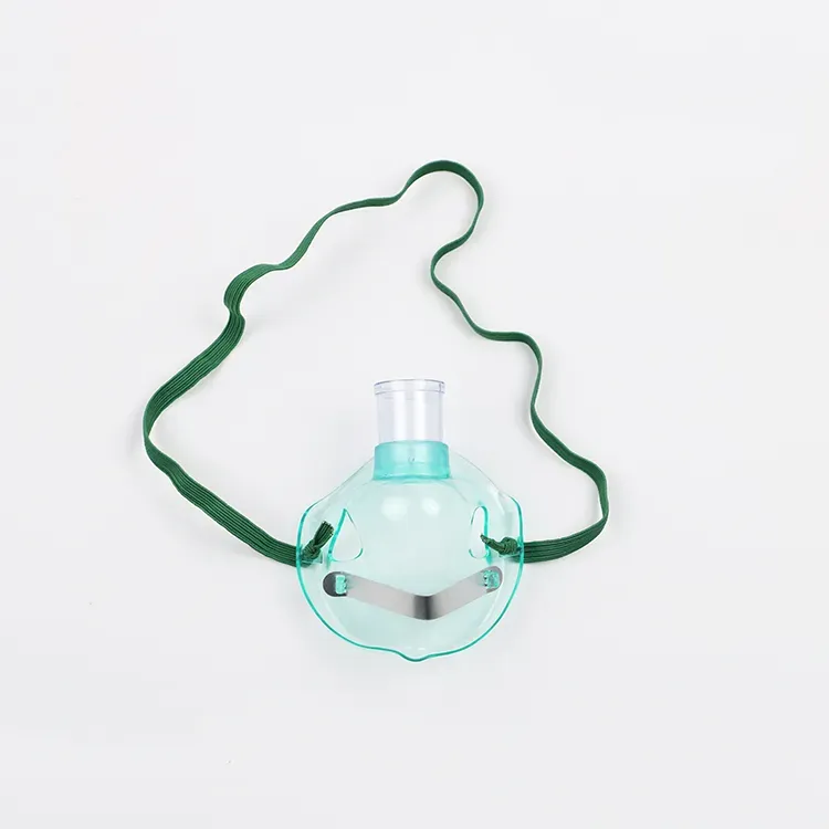 High Quality Disposable Medical PVC Venturi Face Mask with 2m Tube