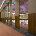 Folding MDF Material acoustic sliding partition wall