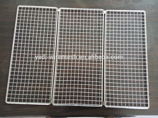stainless steel 201 barbecure grill mesh for Japan market