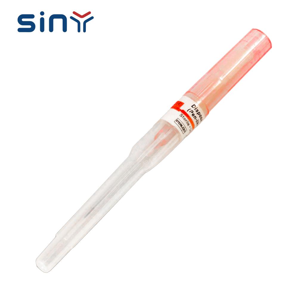 Pen Holder Type Indwelling Needle