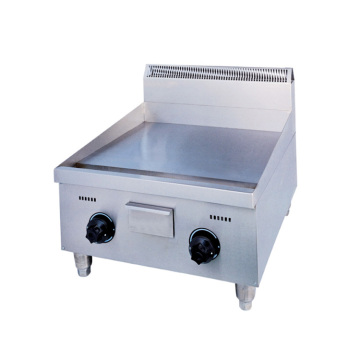 Plancha de estufa de gas de acero inoxidable profesional