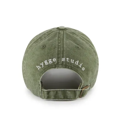 Dad hat Pigment dye washed hat Custom logo