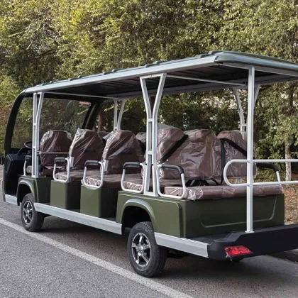 14-seat five-row sightseeing car