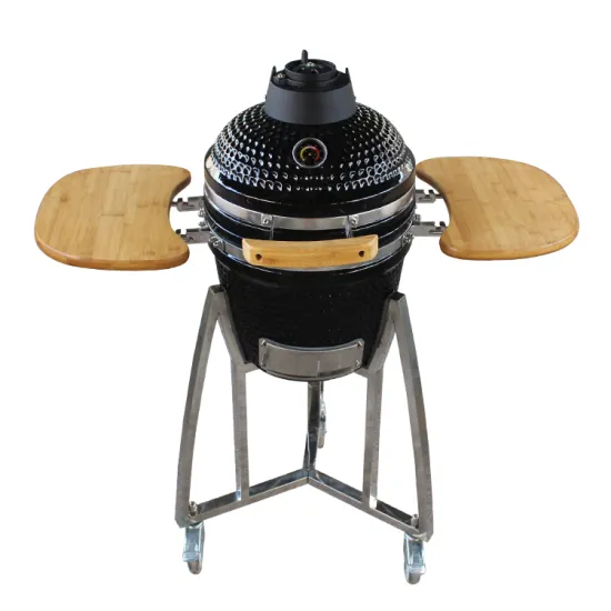 Auplex 16-Inch outdoor ahumador ceramic Stainless steel stand  Kamado Charcoal BBQ barbecue grill