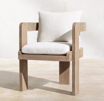 Hot Selling Outdoor Teak Dining Chair Set for Villa and Hotel Gardens