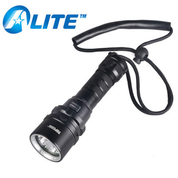 Diving Flashlight 18650 Underwater Red Yellow White UV Led Light Diving Powerful Led Flashlight