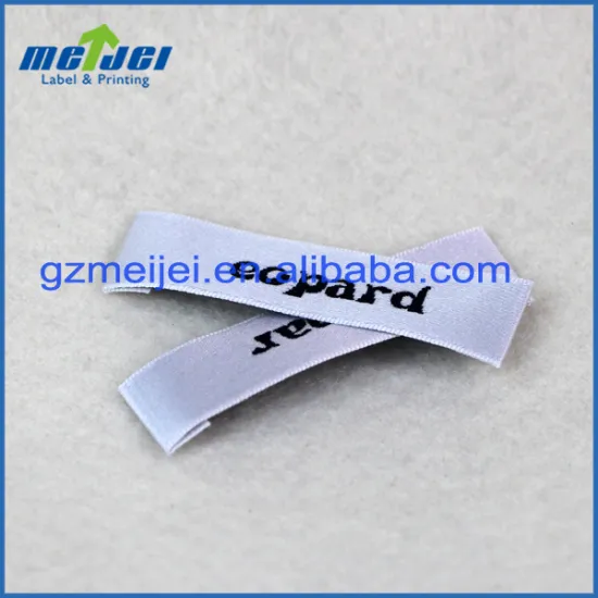 woven label for mens garment