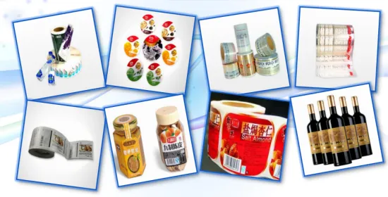 Plastic Fruit Beverage Bottle Sticker Label Printing