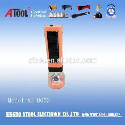 Flashlights Type and LED Light Source solar flashlight