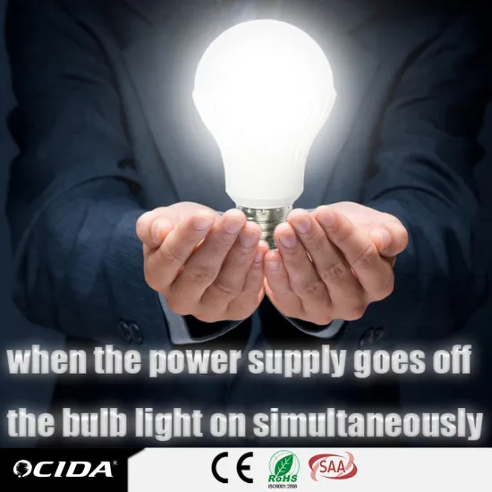 wall mounted 5W/7W/9W/12W led bulb emergency, rechargeable led home emergency light