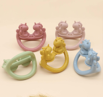 Newest Swinging Unicorn Silicone Teeting Toys