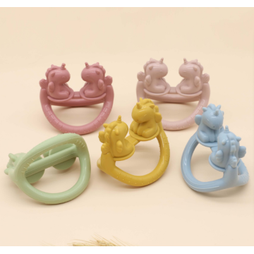 Newest Swinging Unicorn Silicone Teeting Toys