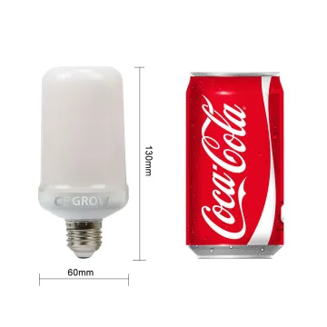 Dynamic Flame Effect E27 E26 LED Corn Bulb Lamps 85V-265V 2 Modes Emulation Fire Burning Flicker light
