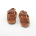 High Quality Leather Rubber Hard Sole Sandals