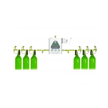 Manual Medical Manifold Gas Systems Oxygen Manifold Gas System
