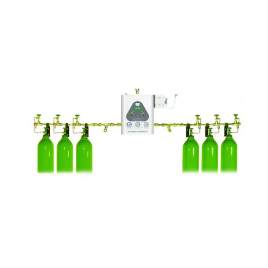 Manual Medical Manifold Gas Systems Oxygen Manifold Gas System