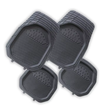 Hot Sale 4-Piece Right Hand Drive Car Floor Mats - Heavy Duty PVC & TPE Waterproof Set