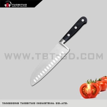 Stainless steel Santoku knives