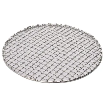 304 Stainless Steel BBQ Grill Tool Set with Handles and Net