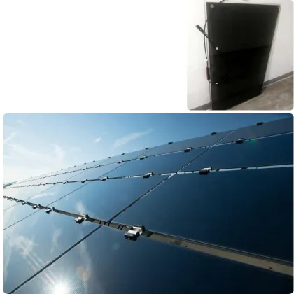BIPV Solar Energy System: Photovoltaic Technology and Green Energy Building Material - Solar Shingle Roof Tiles