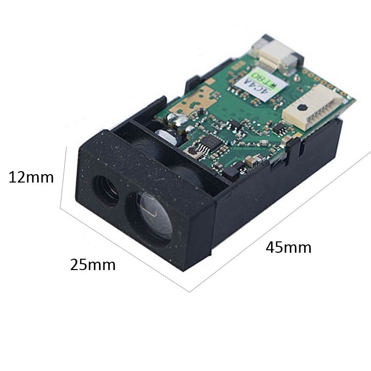 Laser Distance Sensor With Analog Size