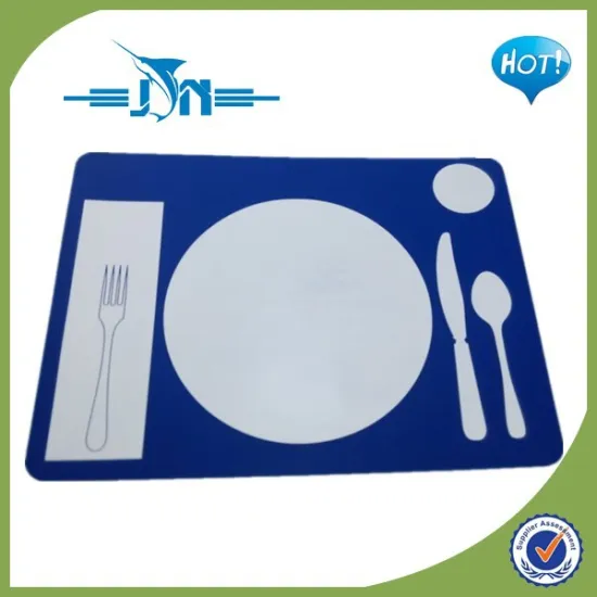 2015 hot sale clear plastic placemat