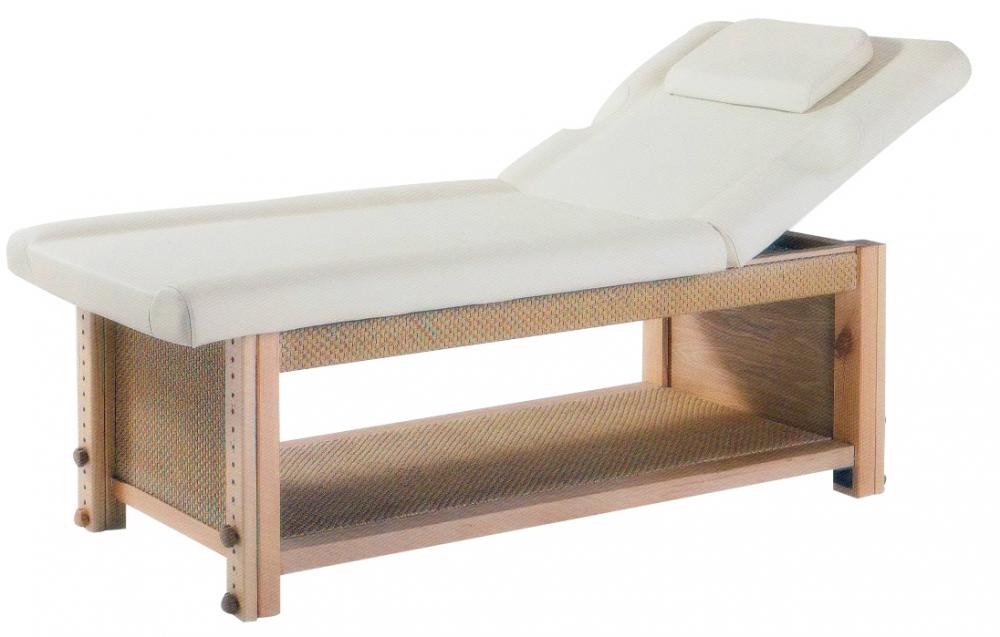 سرير التدليك الجمال الصلبة الخشب