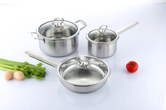 3 Piece Professional Stainless Steel Kitchenware Set