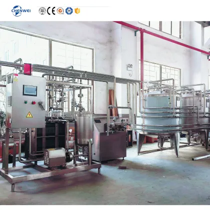 Small Milk Processing Machine for Almond Milk Production Line