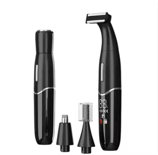 4 in 1 LED Display Body Trimmer for Men