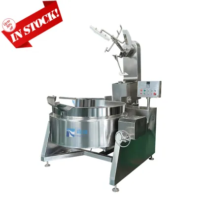 Fully Automatic Electric Tilting Bean Paste Cooking Pot Machine