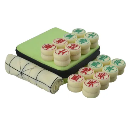 Eco-friendly Silicon Chinese Chess Set with Silicon Chessboard