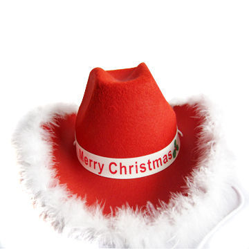 Cowboy Hat for Christmas, Suitable for Promotional Purposes