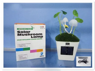 SOLAR MUSHROOM LAMP