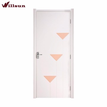 Interior Door Residential Flat Polyurethane Infilled Interior Hollow Metal Door