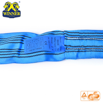 8T Strength Lifting Lashing Endless Polyester Round Sling