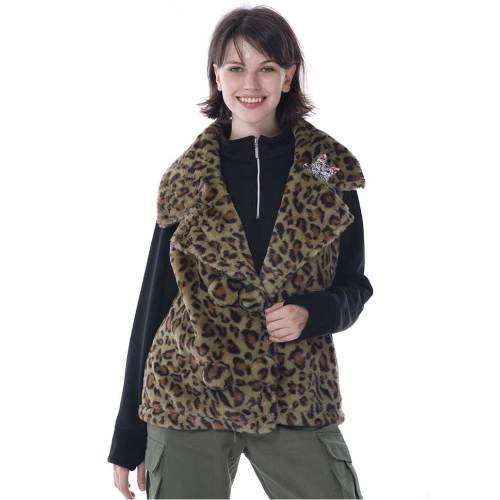 OEM incroyable manteau de fausse fourrure