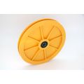 59314831 Polea tensora amarilla de 200 mm para gobernadores GBP